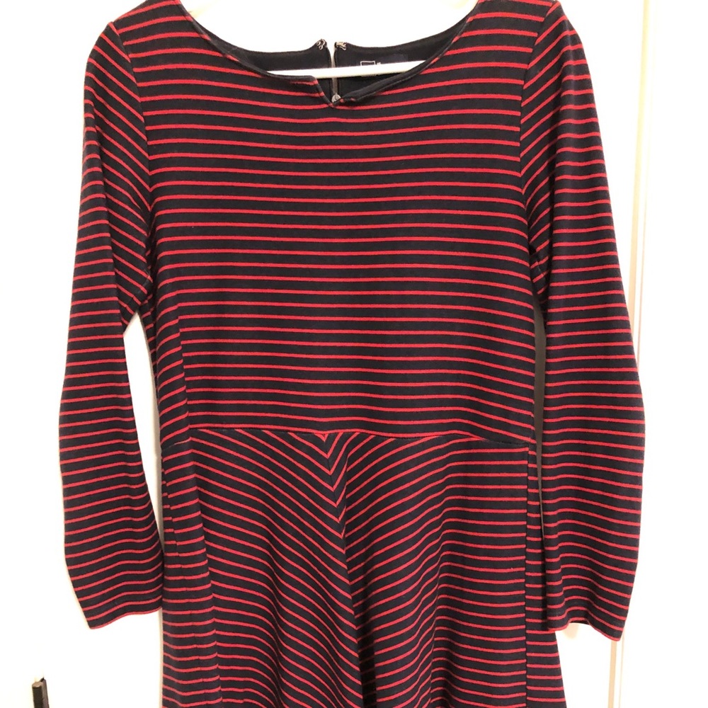 Striped swing dress